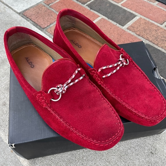 Aldo | Shoes | Aldo Suede Loafers In 